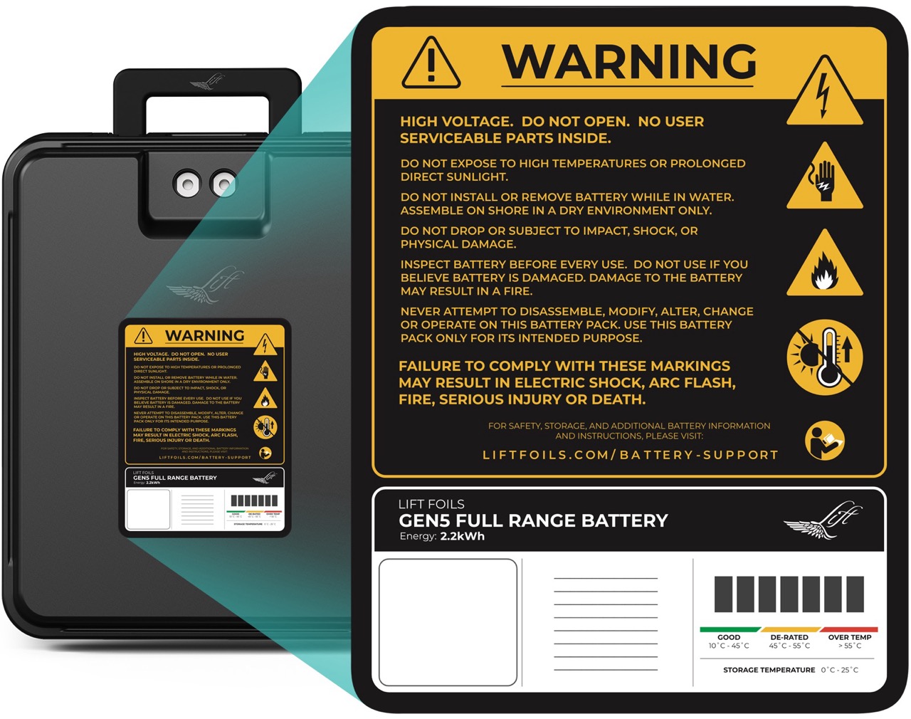 Label Battery v1 Large